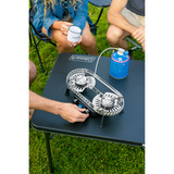 Campingaz Campingkocher Camp & Trek Twin Connect, Gaskocher silber/schwarz, 2 Kochfelder 2x 2 kW, für CV470 Plus