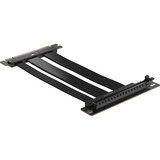 Corsair Premium PCIe 5.0 ×16 Riser-Kabel, Verlängerungskabel schwarz, 175mm, Schwarz