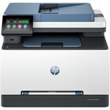 HP LaserJet Pro MFP 3302fdng, Multifunktionsdrucker grau/blau, USB, LAN, Scan, Kopie, Fax, Duplex (Druck)