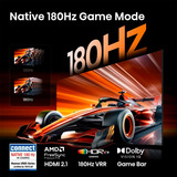 Hisense 65UR8DS RGB MiniLED, LED-Fernseher 164 cm (65 Zoll), schwarz/dunkelgrau, UltraHD/4K, Hi-View AI Engine RGB, 180Hz Panel