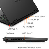 OMEN 16-am0178ng, Gaming-Notebook schwarz, Intel® Core™ i7-14650HX, NVIDIA GeForce RTX 5060, 32 GB DDR5, 1 TB (1 TB SSD), ohne Betriebssystem