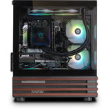 Thermaltake LCGS View 170WS, Gaming-PC schwarz/holz, Windows 11 Home
