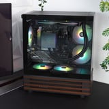 Thermaltake LCGS View 170WS, Gaming-PC schwarz/holz, Windows 11 Home