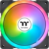Thermaltake SWAFAN EX14 ARGB Sync PC Cooling Fan TT Premium Edition, Gehäuselüfter schwarz, 3er Pack, 140 mm