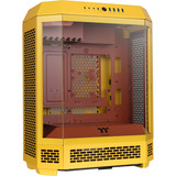 Thermaltake The Tower 600 Butter Caramel, Tower-Gehäuse gelb, Tempered Glass x 3