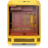 Thermaltake The Tower 600 Butter Caramel, Tower-Gehäuse gelb, Tempered Glass x 3