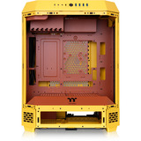Thermaltake The Tower 600 Butter Caramel, Tower-Gehäuse gelb, Tempered Glass x 3
