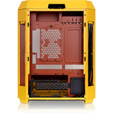 Thermaltake The Tower 600 Butter Caramel, Tower-Gehäuse gelb, Tempered Glass x 3