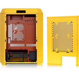 Thermaltake The Tower 600 Butter Caramel, Tower-Gehäuse gelb, Tempered Glass x 3