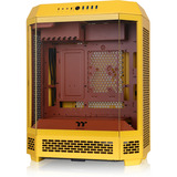 Thermaltake The Tower 600 Butter Caramel, Tower-Gehäuse gelb, Tempered Glass x 3