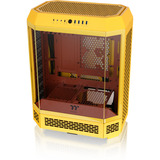 Thermaltake The Tower 600 Butter Caramel, Tower-Gehäuse gelb, Tempered Glass x 3