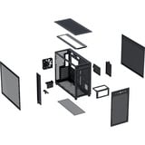 ASUS PRIME AP303 TG , Tower-Gehäuse schwarz, Tempered Glass