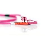 Digitus LWL Patchkabel, Duplex, LC > LC Stecker, Multimode OM4 hellviolett, 5 Meter