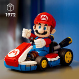 LEGO 72037 Super Mario Mario Kart: Mario & Standard-Kart, Konstruktionsspielzeug 