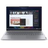 Lenovo ThinkBook 16 G9 (21UR005WGE), Notebook grau, Intel® Core™ Ultra 7 355, Intel® Graphics, 32 GB DDR5, 512 GB (512 GB SSD), Windows 11 Pro