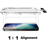 Nevox NEVOGLASS, Schutzfolie transparent, iPhone 17 Air, mit Easy App