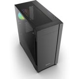 Sharkoon S25-W2 ARGB, Tower-Gehäuse schwarz, Tempered Glass, Modell 2026