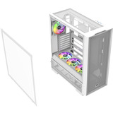 Thermaltake S380 TG ARGB Snow White, Tower-Gehäuse weiß, Tempered Glass