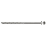fischer Spanplattenschraube PowerFast II 6,0x100 Senkkopf TX 100 Stück, mit Teilgewinde, Edelstahl A4