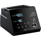 goobay Digitale Lötstation 70, Lötkolben schwarz, 70 Watt