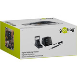 goobay Digitale Lötstation 70, Lötkolben schwarz, 70 Watt