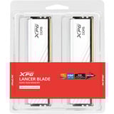 ADATA DIMM 32 GB DDR5-6000 (2x 16 GB) Dual-Kit, Arbeitsspeicher weiß, AX5U6000C3616G-DTLABRWH, XPG Lancer Blade RGB, INTEL XMP, AMD EXPO