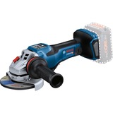 Bosch PRO Akku-Winkelschleifer BITURBO GWS 18V-15 PSC Professional solo, Ø 125mm blau/schwarz, ohne Akku und Ladegerät, in L-BOXX