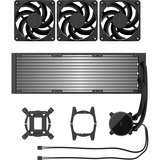 Fractal Design Radius 360 Black, Wasserkühlung schwarz