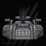 HORI ACE COMBAT 8: WINGS OF THEVE Flight Stick, Joystick schwarz, für PS5, PS4, PC