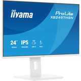 iiyama ProLite XB2497HSN-W1, LED-Monitor 60.5 cm (23.8 Zoll), weiß, FullHD, IPS, HDMI, DP, USB-C, USB-Hub, Daisy Chain, 100Hz Panel