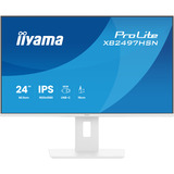 iiyama ProLite XB2497HSN-W1, LED-Monitor 60.5 cm (23.8 Zoll), weiß, FullHD, IPS, HDMI, DP, USB-C, USB-Hub, Daisy Chain, 100Hz Panel