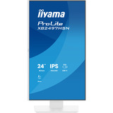 iiyama ProLite XB2497HSN-W1, LED-Monitor 60.5 cm (23.8 Zoll), weiß, FullHD, IPS, HDMI, DP, USB-C, USB-Hub, Daisy Chain, 100Hz Panel