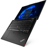 Lenovo ThinkPad X13 2-in-1 G5 (21LW000LGE), Notebook schwarz, Intel® Core™ Ultra 7 155U, Intel® Graphics, 16 GB LPDDR5X, 512 GB (512 GB SSD), Windows 11 Pro
