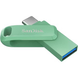 SanDisk Ultra Dual Drive Go USB Type-C 512 GB, USB-Stick grün, USB-A 3.2 Gen 1, USB-C 3.2 Gen 1