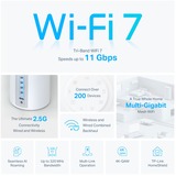 TP-Link BE65(1-pack) BE9300 Whole Home Mesh Wi-Fi 7, Mesh Router weiß