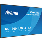 iiyama LH6566UHSB-B1AG, Public Display schwarz (matt), UltraHD/4K, VA, HDMI, USB-C