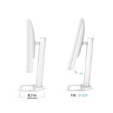 BenQ EW2790U Premium, LED-Monitor 68.6 cm (27 Zoll), weiß, UltraHD/4K, IPS, HDMI, USB-C, USB-Hub