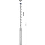Bosch Professional EXPERT Hammerbohrer SDS-max-8X, Ø 16mm Arbeitslänge 200mm