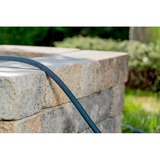 GARDENA Textilschlauch Liano Xtreme 1/2", 15 Meter Set dunkelgrau/orange, inkl. Bewässerungsbrause, 2 Hahnverbinder