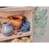 GARDENA Textilschlauch Liano Xtreme 1/2", 15 Meter Set dunkelgrau/orange, inkl. Bewässerungsbrause, 2 Hahnverbinder