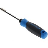 GEDORE Knarren-Schraubendreher SilentGEAR 1/4" schwarz/blau, Umschaltung per Drehring