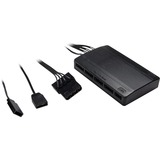 Inter-Tech Argus RGB-Fan Set RS-06 120x120x25, Gehäuselüfter 3er Set, inkl. Controller, 120 mm