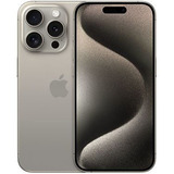 Apple iPhone 15 Pro 128GB Generalüberhalt, Handy Titan Natur, iOS
