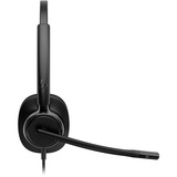 HP Poly Mission 415 Mono-USB-Headset Classic (kabelgebunden) BULK schwarz, USB Type-C und Type-A, Schaumstoff-Ohrpolster (Oberflächenmaterial)