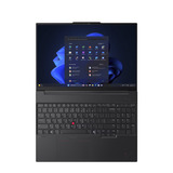 Lenovo ThinkPad E16 G4 AMD (21Y40098GE), Notebook schwarz, AMD Ryzen AI 7 445, AMD Radeon 840M, 24 GB DDR5, 512 GB (512 GB SSD), Windows 11 Pro