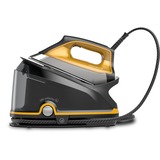 Rowenta Compact Steam Pro DG 7644, Dampfbügelstation schwarz/orange