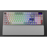 ASUS ROG Azoth 96 HE, Gaming-Tastatur weiß, DE-Layout, ROG HFX V2