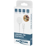 Ansmann USB-C Ladekabel für Apple Watch weiß, 100cm