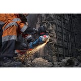 Bosch Akku-Winkelschleifer GWX 18V-11PS Professional solo, 18Volt blau/schwarz, ohne Akku und Ladegerät, X-LOCK-Klicksystem, Zusatzhandgriff 