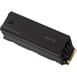 Corsair MP700 PRO 2 TB, SSD schwarz, PCIe 5.0 x4 | NVMe 2.0 | M.2 2280, mit Luftkühler
